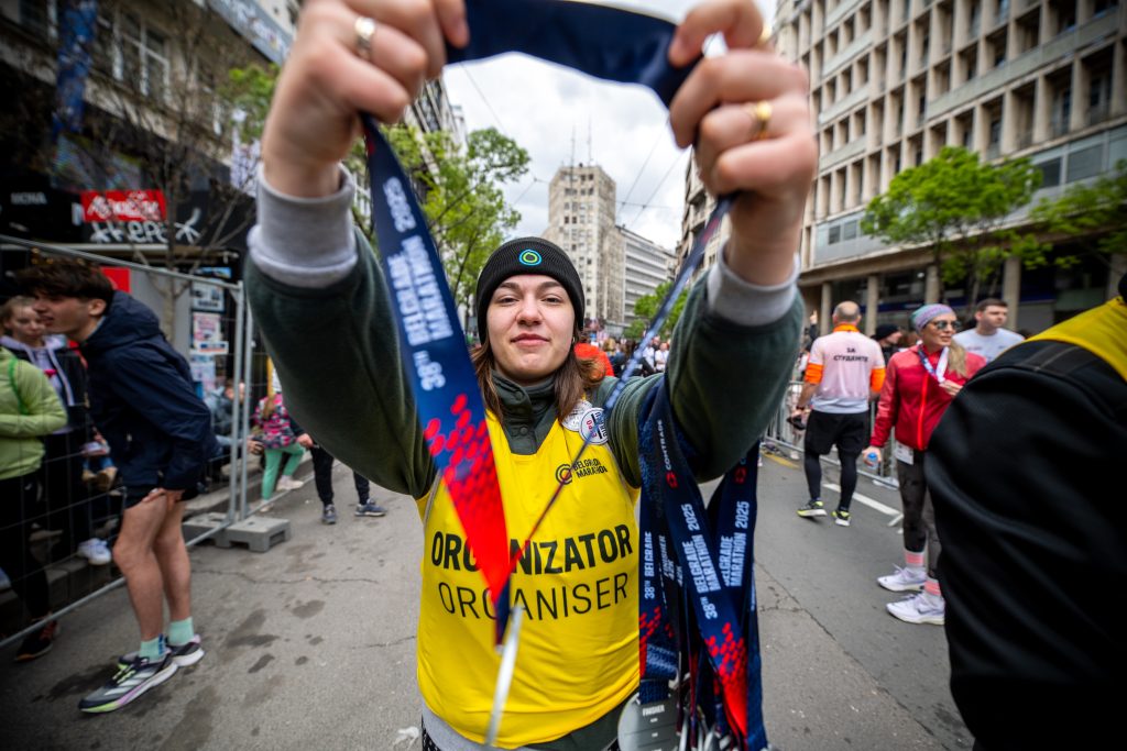 Zaslužena medalja - preuzeto sa https://bgdmarathon.org/