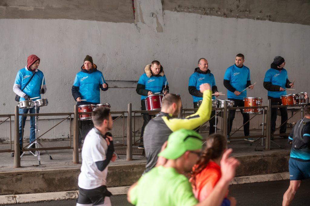 Bubnjari Beogradski maraton - preuzeto sa https://bgdmarathon.org/